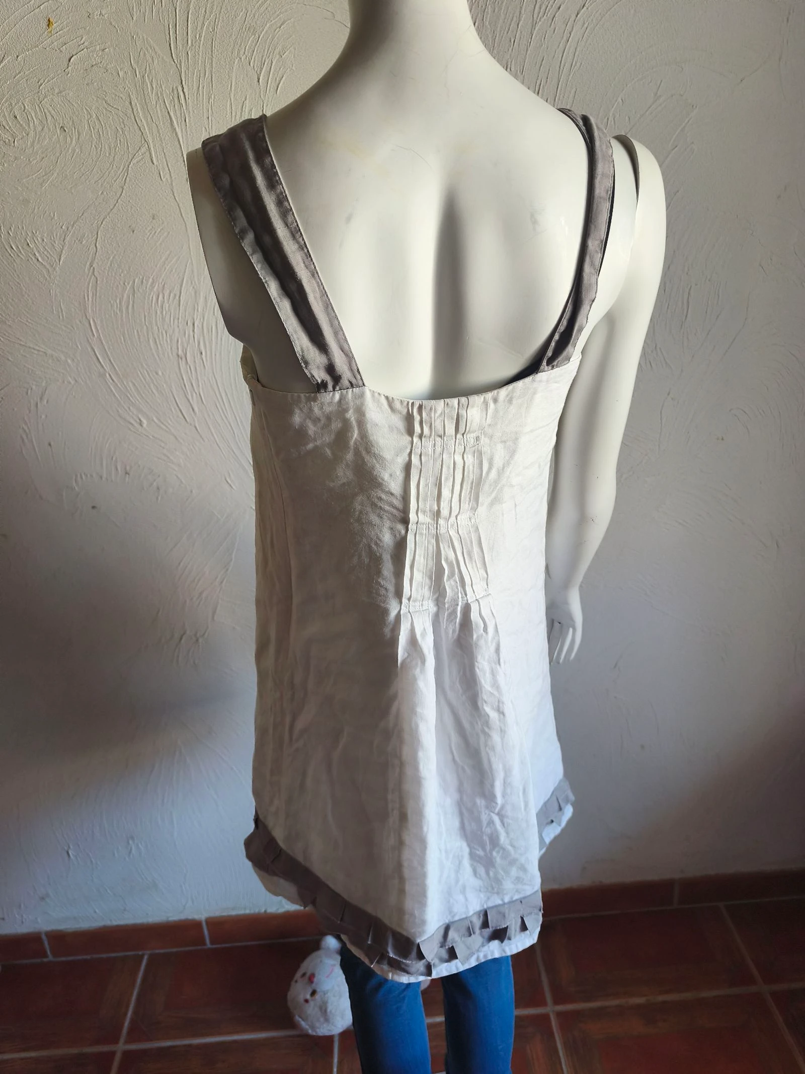 Robe en lin  – photo 4